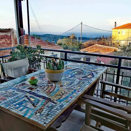Dionysias House With A Sea View Veranda Apartment